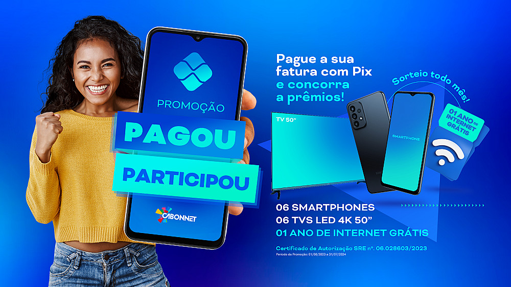 Promoção "Pagou, Participou! Cabonnet"