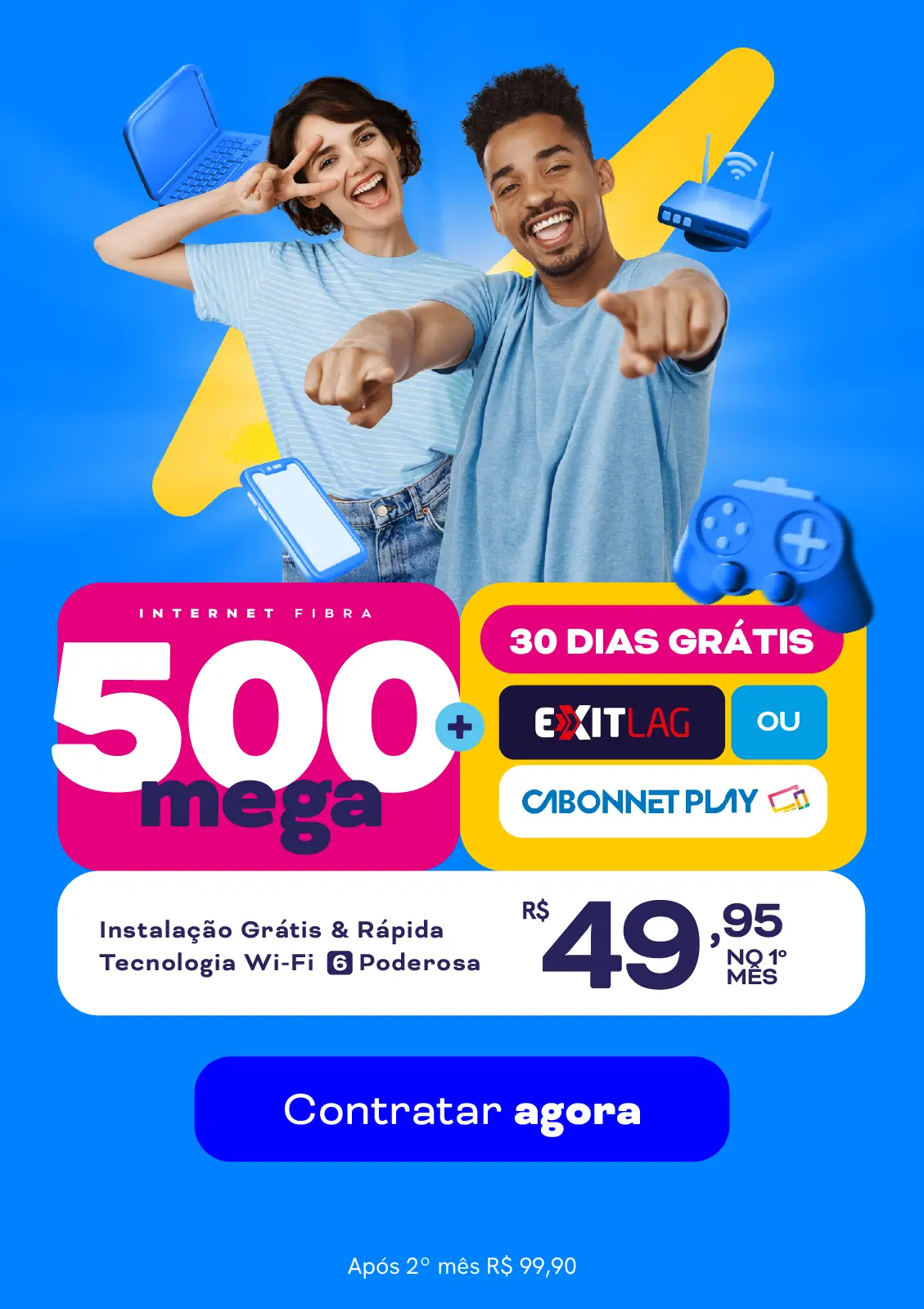 OFERTA - 500 MEGA MOBILE