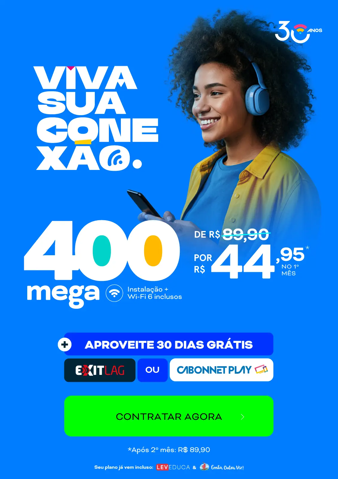 OFERTA - 400 MEGA MOBILE