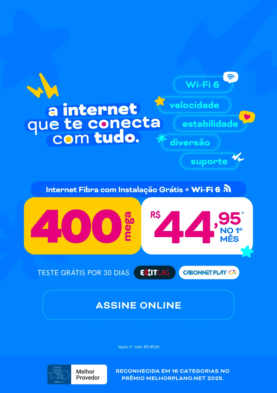 OFERTA - 400 MEGA MOBILE