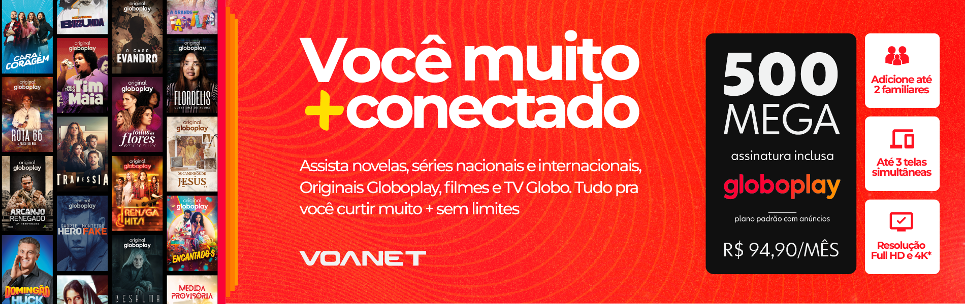 Oferta Globoplay Desktop