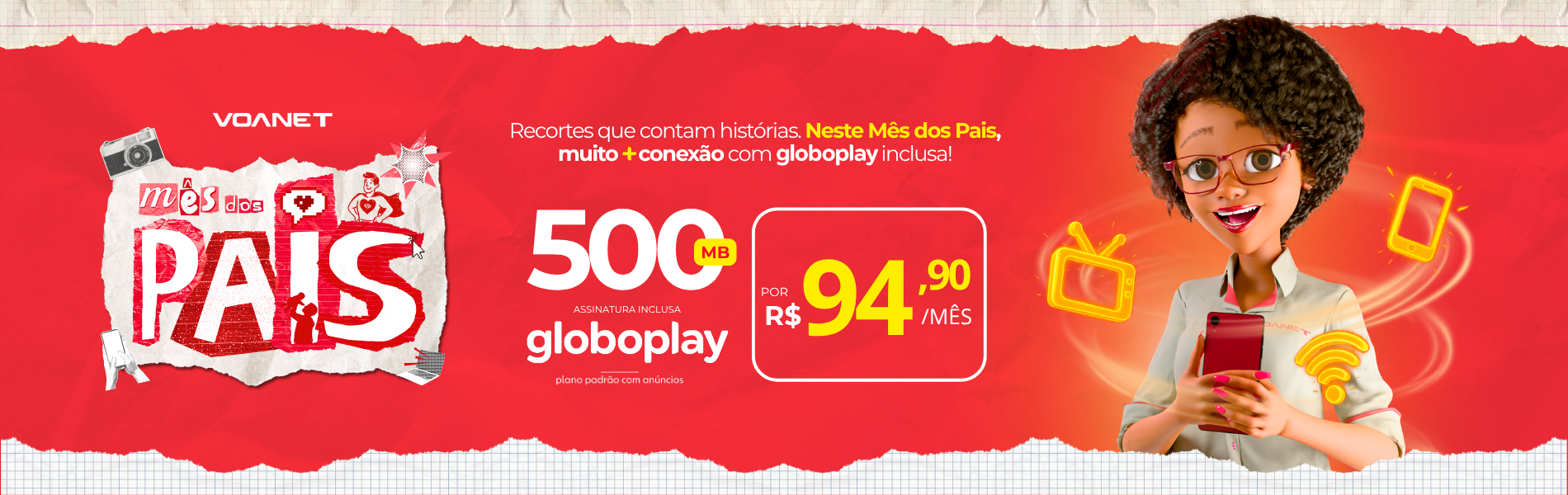 Oferta Globoplay Desktop