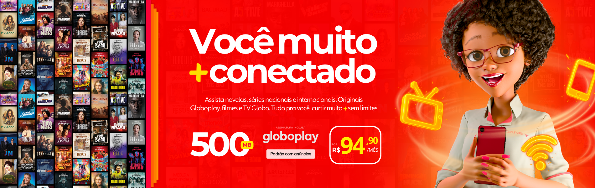 Oferta Globoplay Desktop