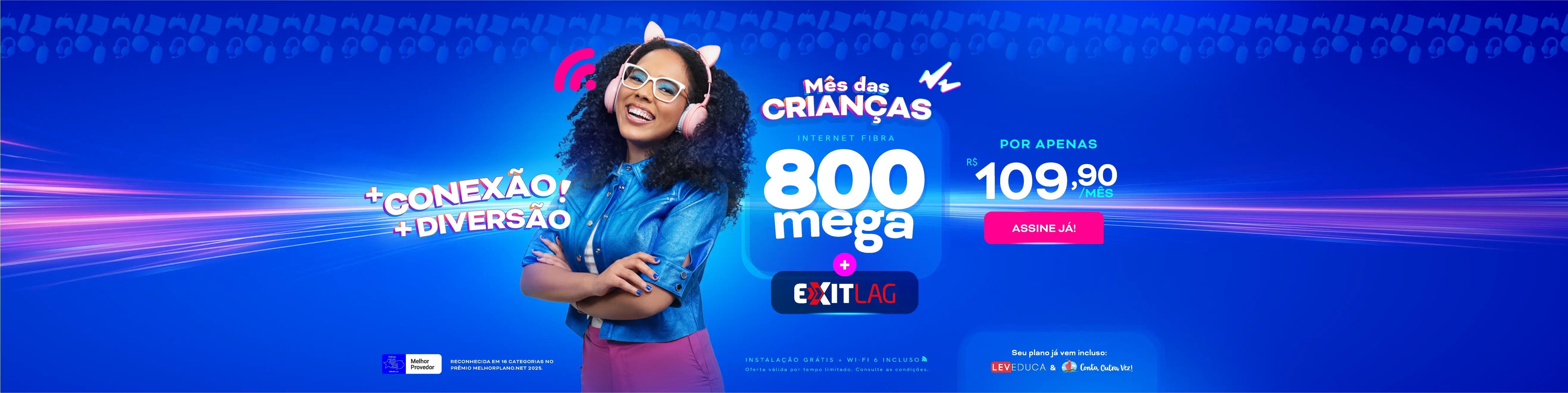 CRIANCAS EXITLAG - 800 MEGA