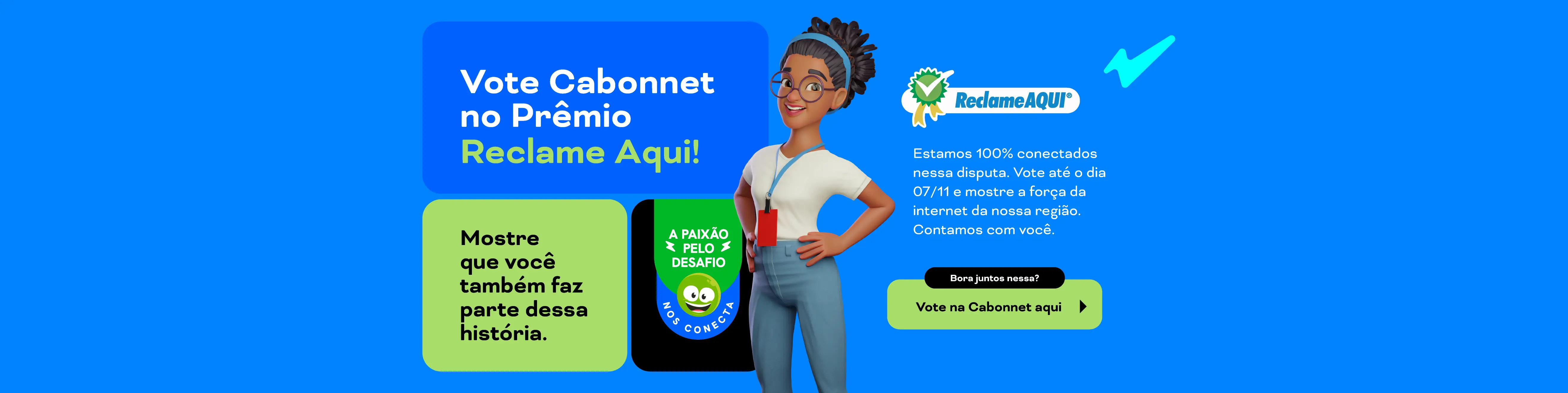 Vote na Cabonnet | Premio Reclame Aqui Desktop