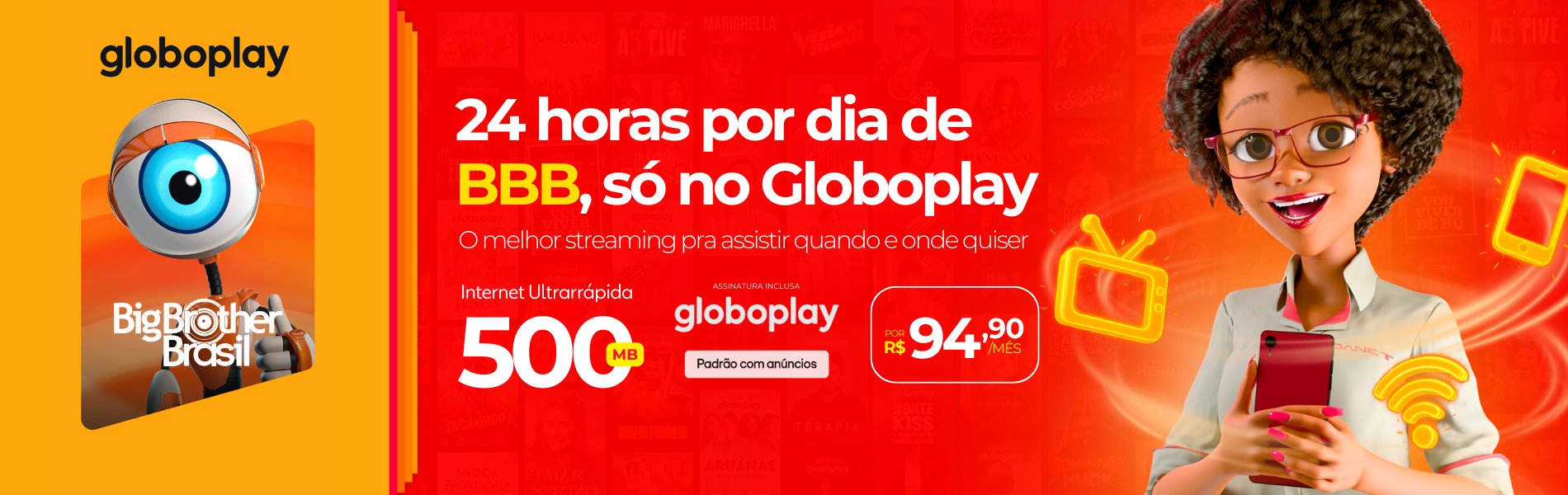 Oferta Globoplay Desktop
