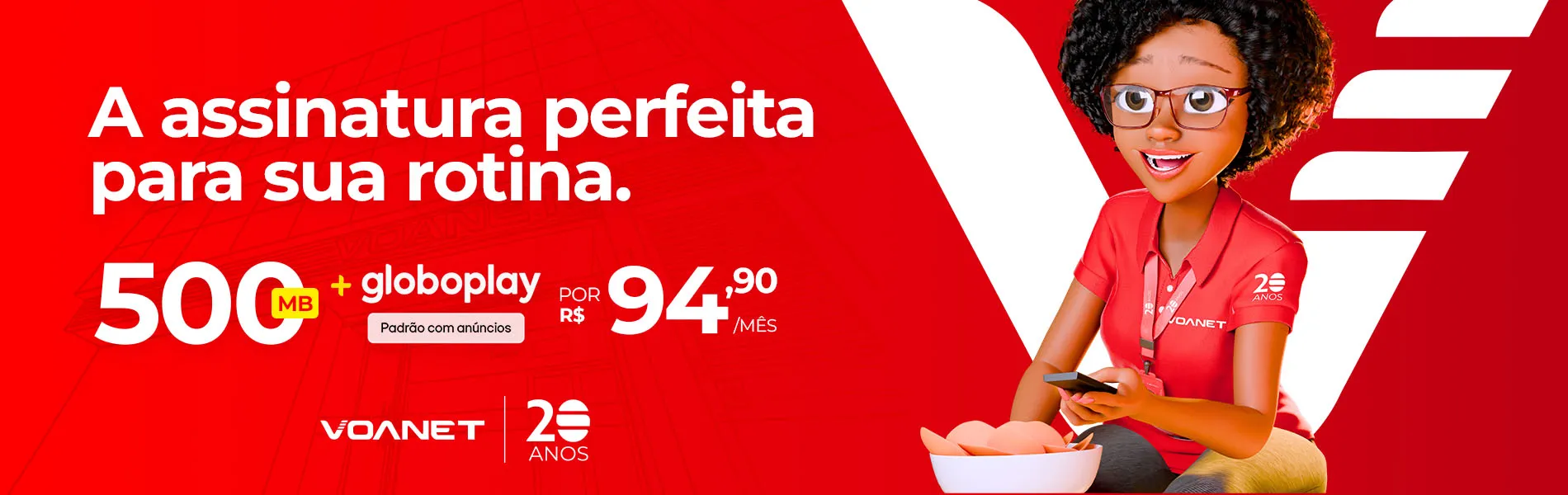 Oferta Globoplay Desktop