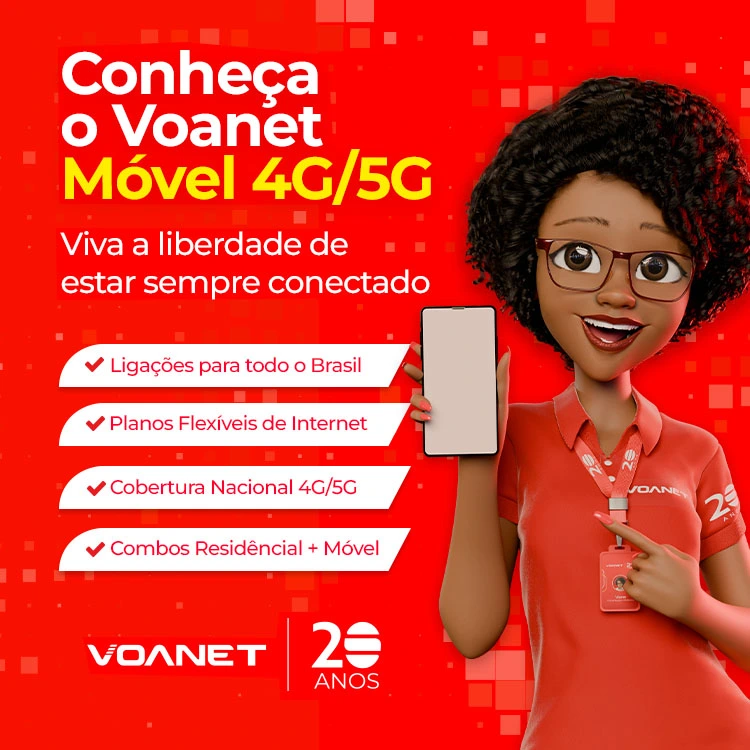 Campanha Voanet Móvel - Mobile