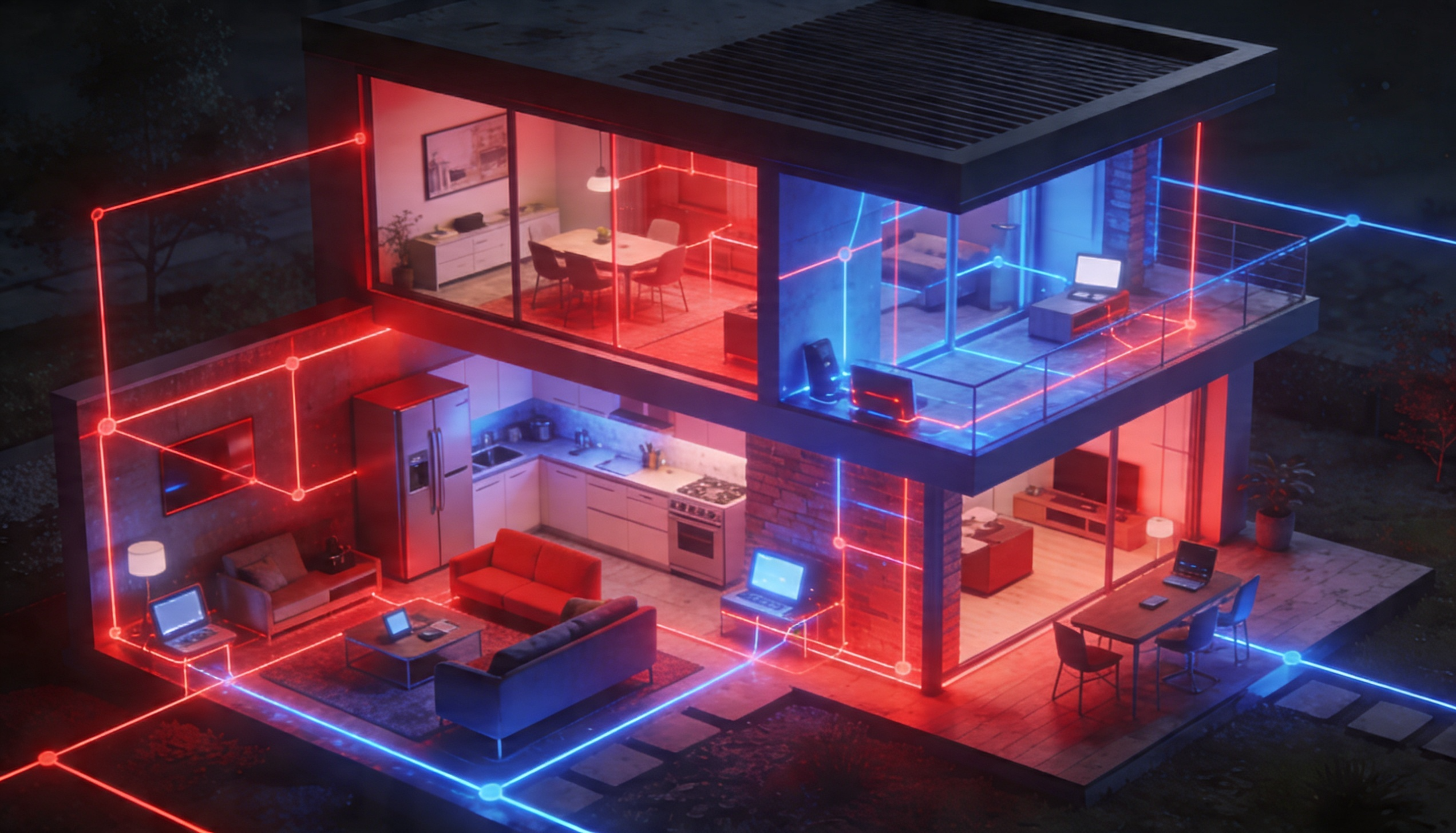 varios dispositivos conectados ao wifi mesh sem perda de desempenho